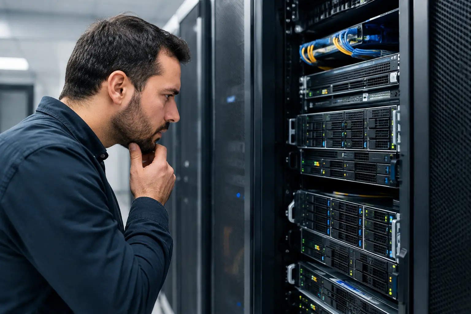 Sinais de falha de hardware em servidores