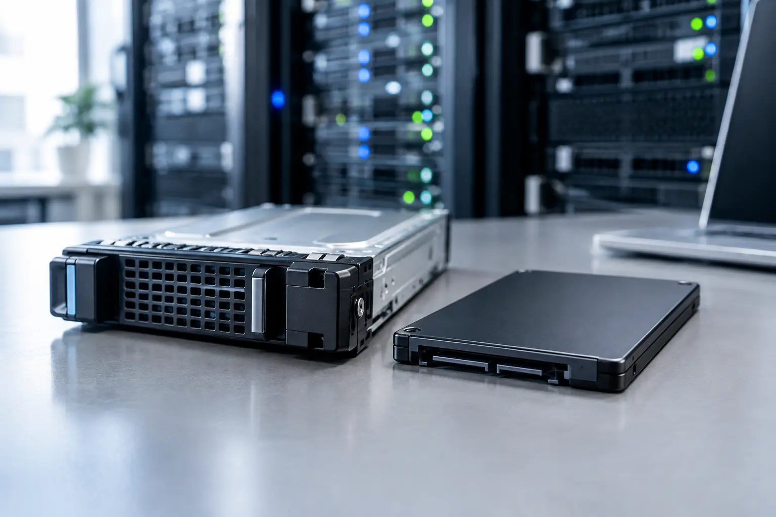 SSD SAS versus SATA para servidores corporativos